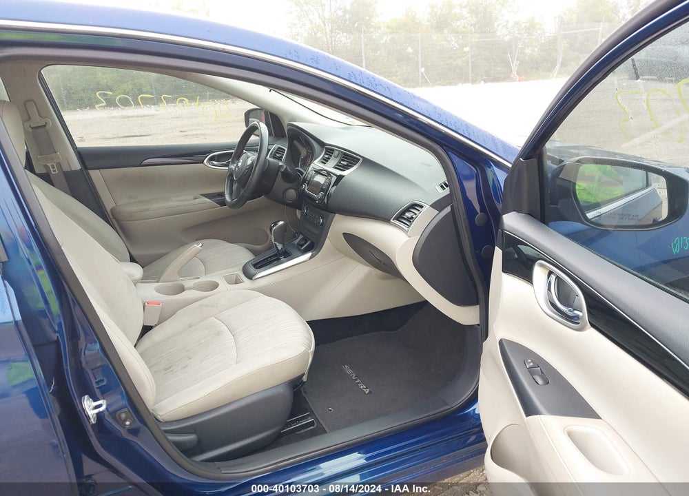 2016 NISSAN SENTRA SV VIN: 3N1AB7AP8GY297332