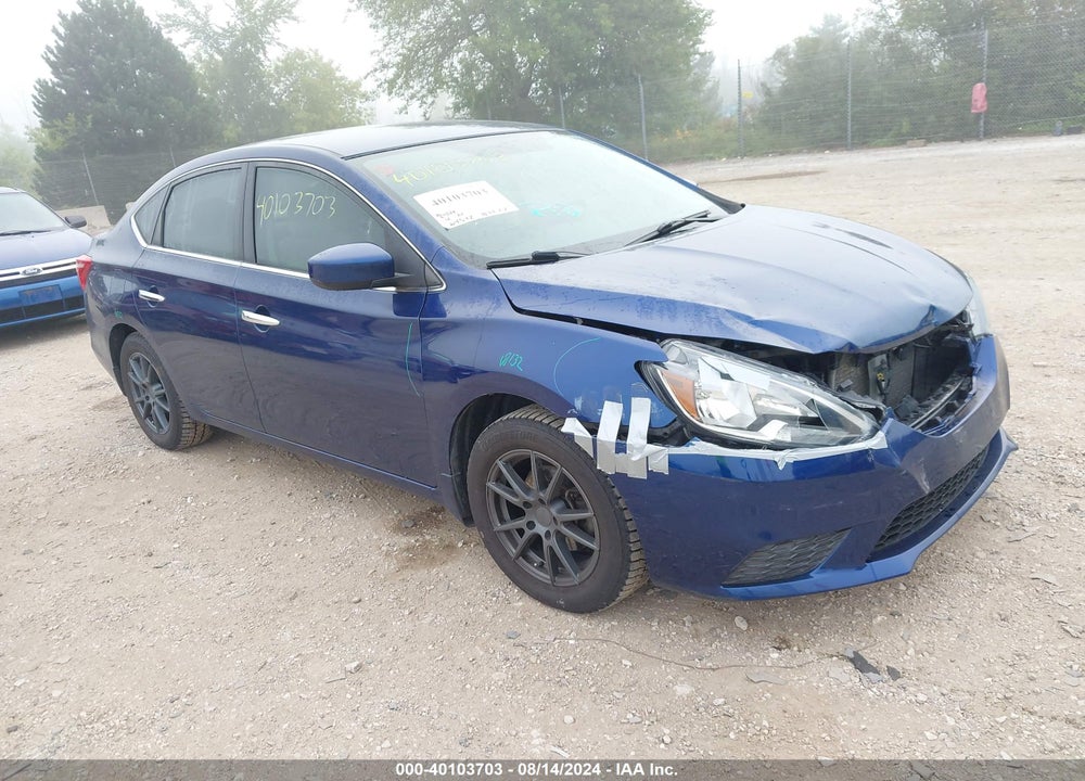 2016 NISSAN SENTRA SV VIN: 3N1AB7AP8GY297332