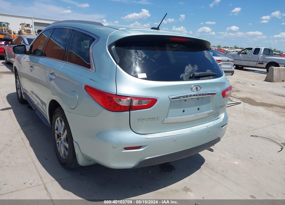 2013 INFINITI JX35 VIN: 5N1AL0MNXDC353444