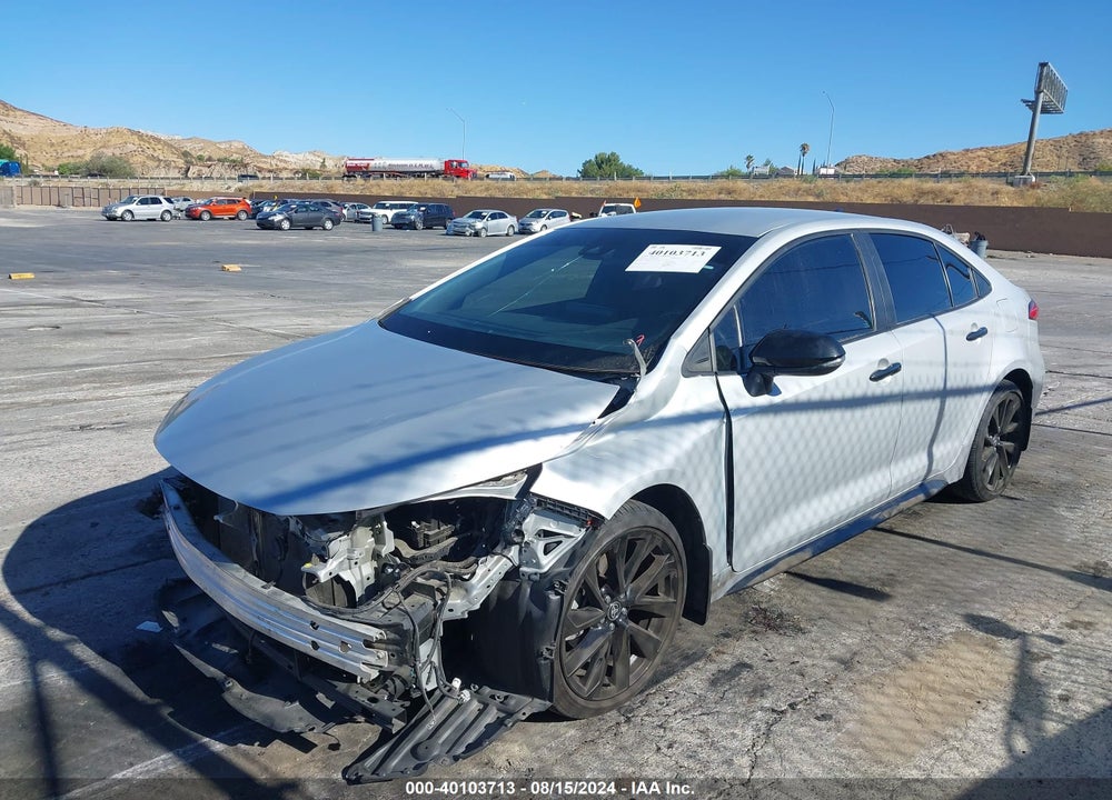 2022 TOYOTA COROLLA VIN: 5YFS4MCE6NP130566