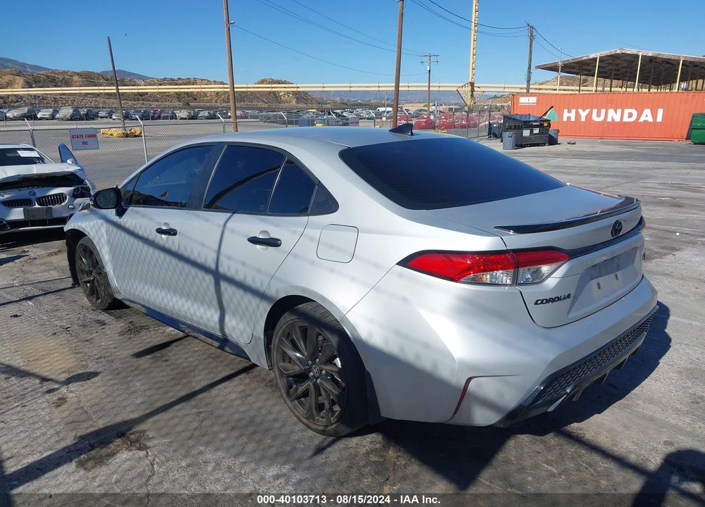 2022 TOYOTA COROLLA VIN: 5YFS4MCE6NP130566