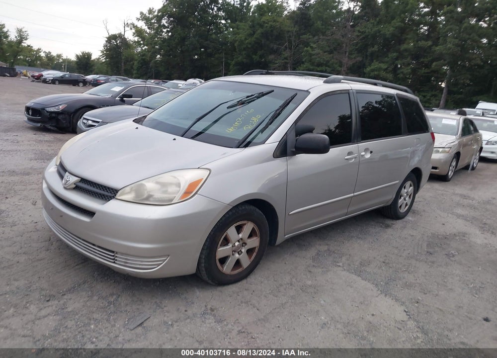 2005 TOYOTA SIENNA LE VIN: 5TDZA23C85S347991