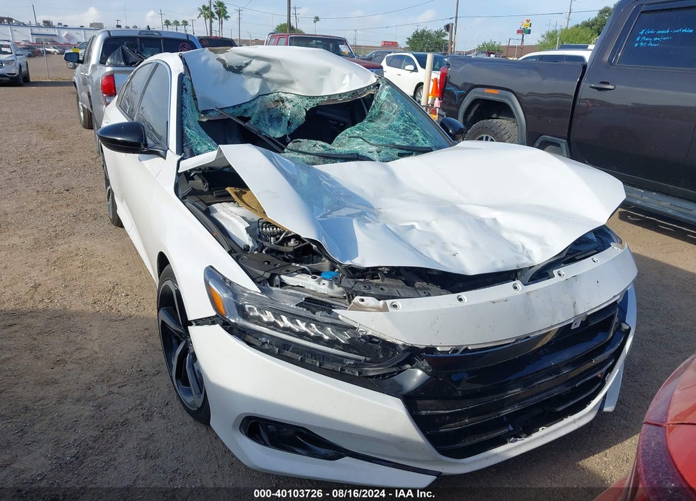 2021 HONDA ACCORD SPORT VIN: 1HGCV1F36MA028215