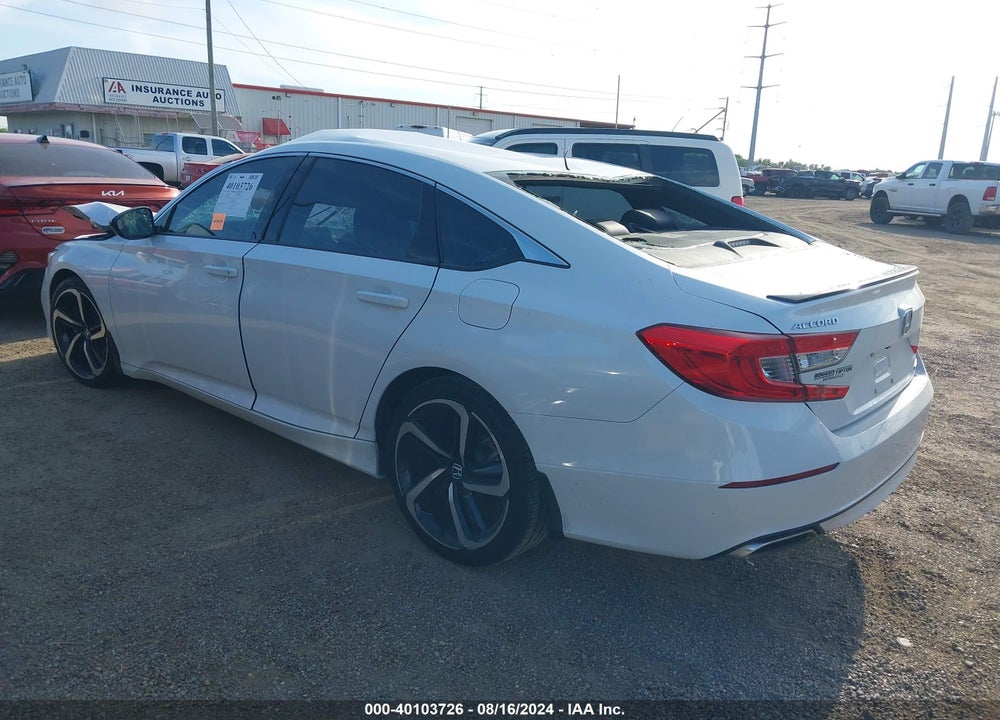 2021 HONDA ACCORD SPORT VIN: 1HGCV1F36MA028215