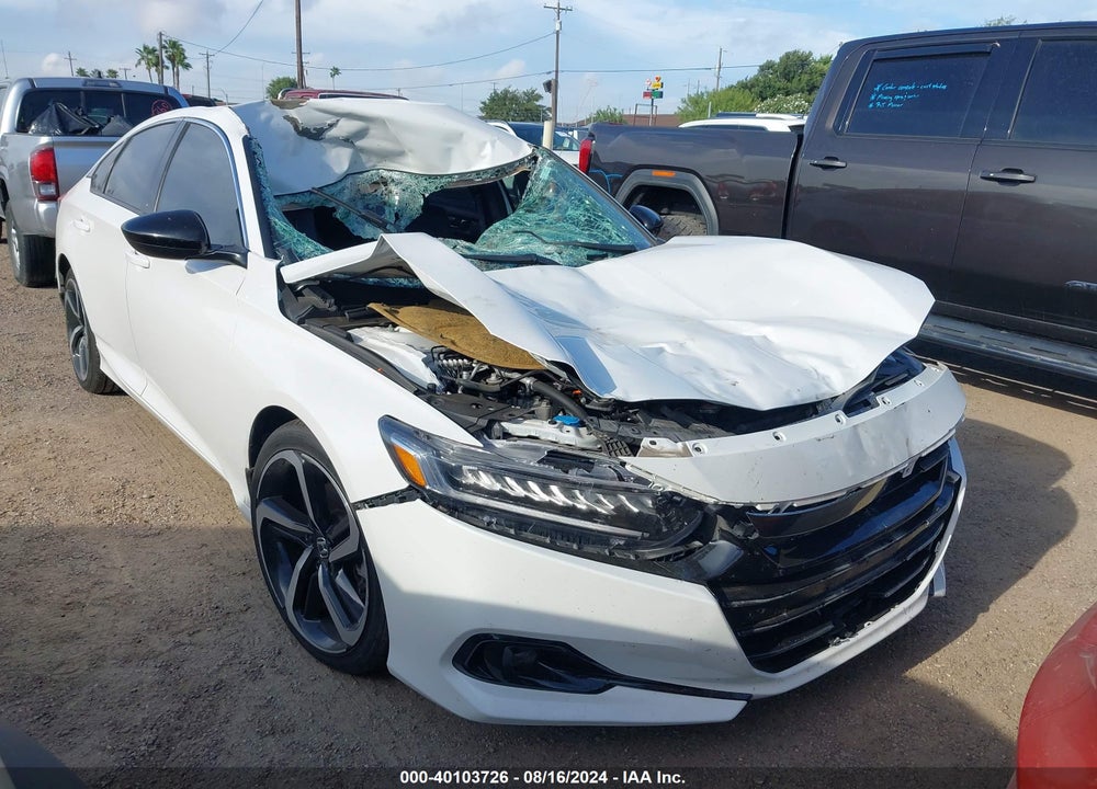 2021 HONDA ACCORD SPORT VIN: 1HGCV1F36MA028215