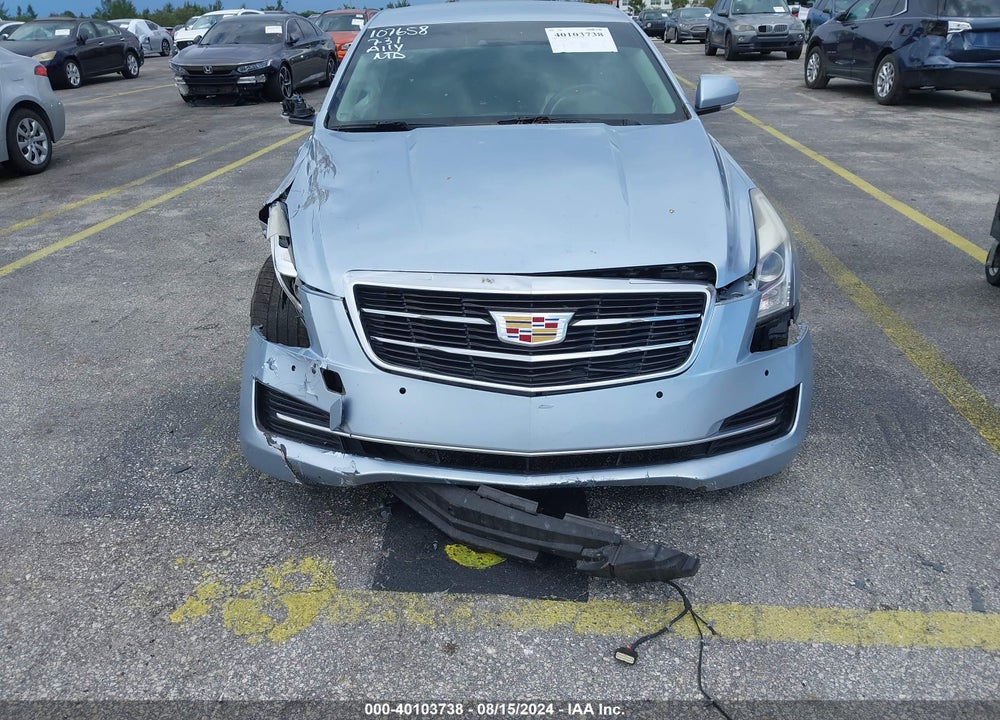 2018 CADILLAC ATS LUXURY VIN: 1G6AB5SX4J0107658