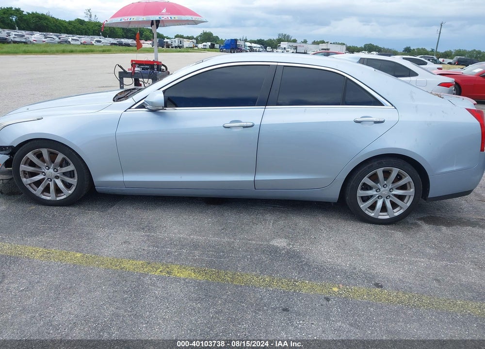 2018 CADILLAC ATS LUXURY VIN: 1G6AB5SX4J0107658