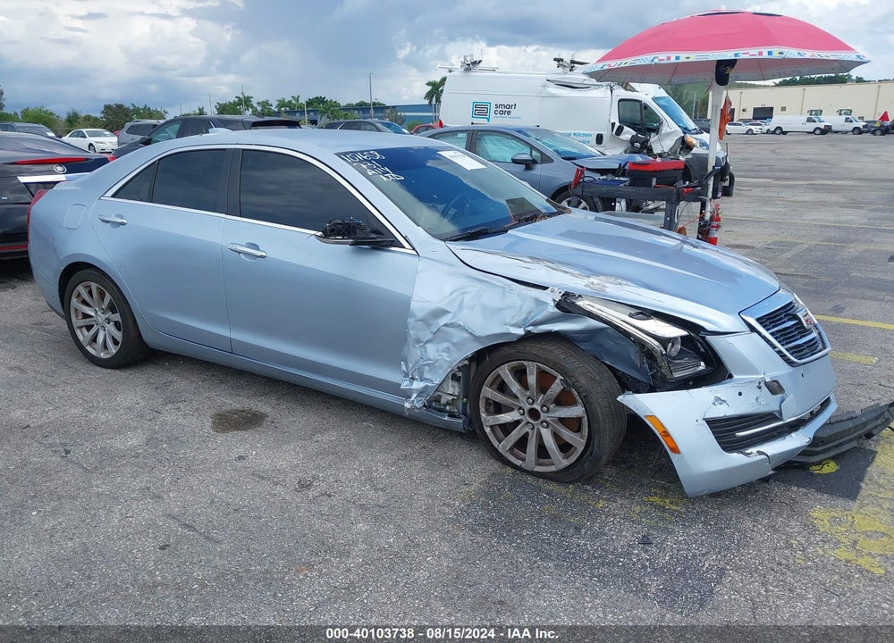 2018 CADILLAC ATS LUXURY VIN: 1G6AB5SX4J0107658