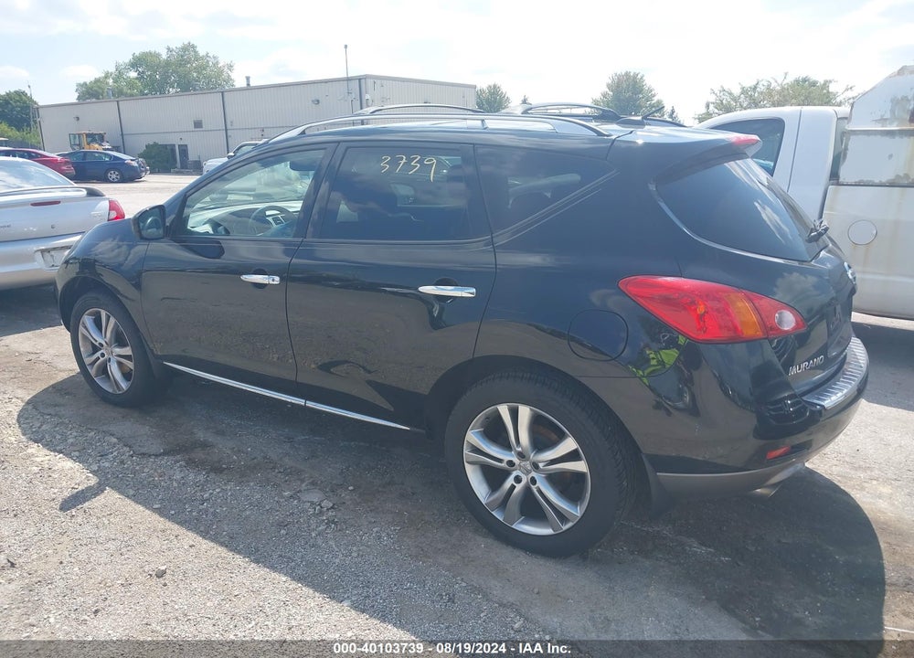 2009 NISSAN MURANO LE VIN: JN8AZ18W49W158400