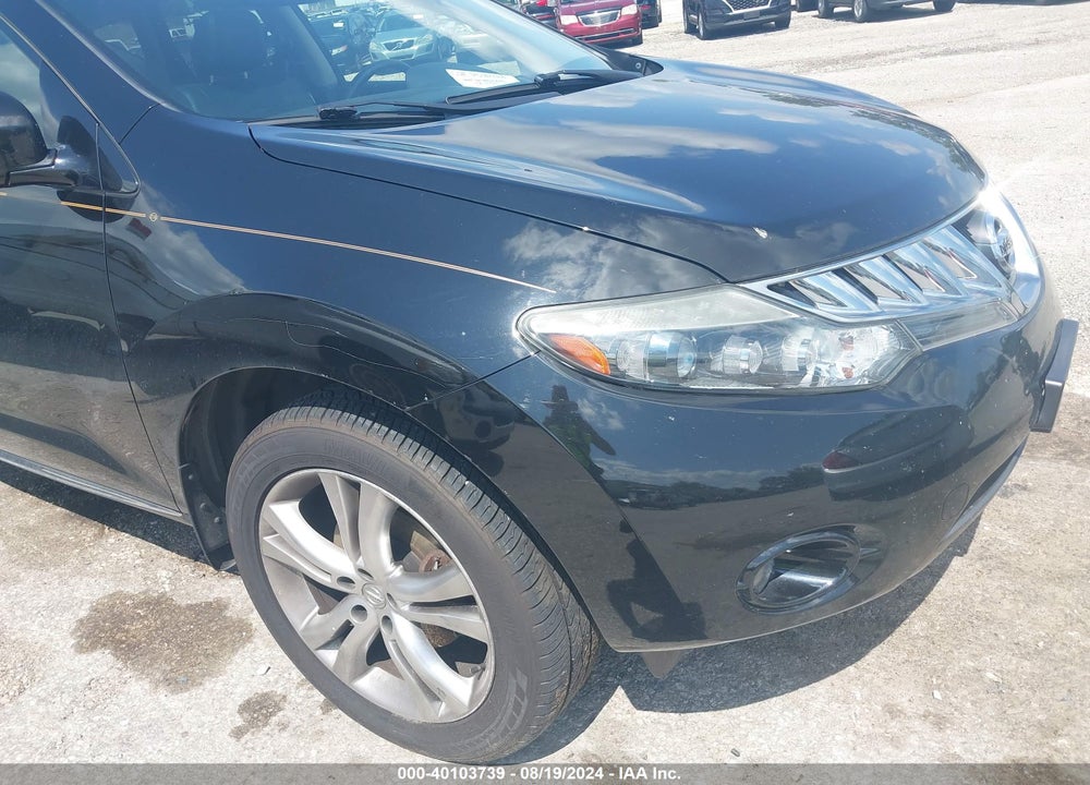2009 NISSAN MURANO LE VIN: JN8AZ18W49W158400