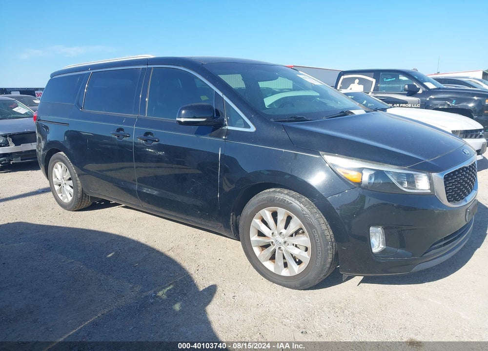 2016 KIA SEDONA EX VIN: KNDMC5C17G6117723