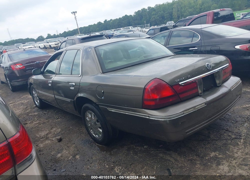 2005 MERCURY GRAND MARQUIS LS/LSE VIN: 2MEFM75W05X659126