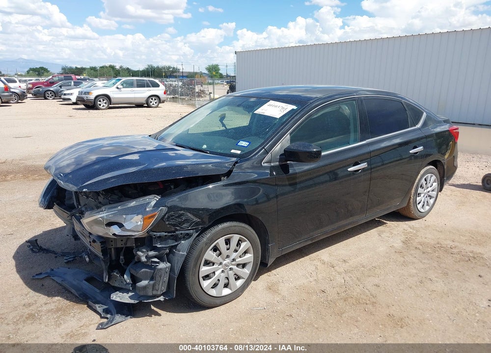 2019 NISSAN SENTRA S VIN: 3N1AB7AP1KY453011
