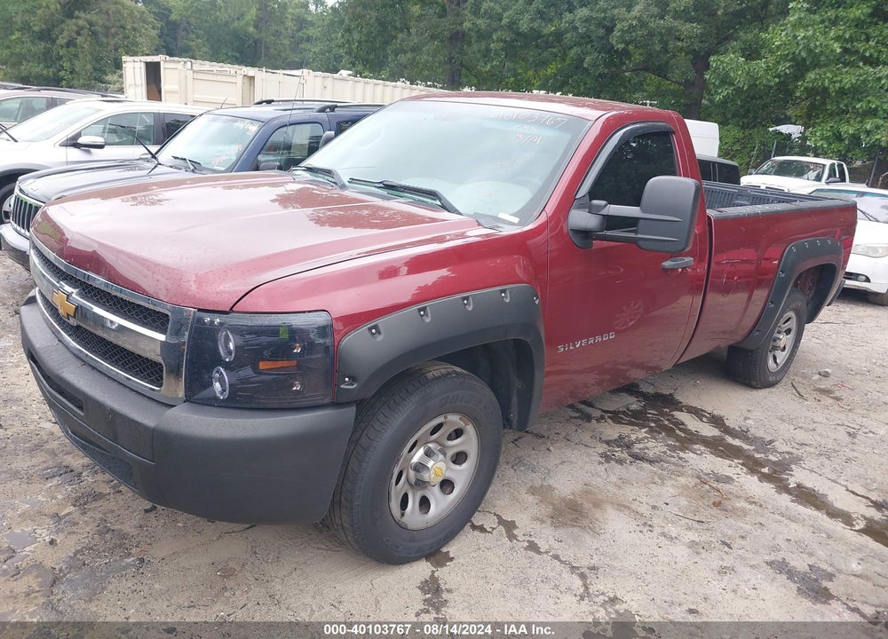 2013 CHEVROLET SILVERADO 1500 WORK TRUCK VIN: 1GCNCPEX5DZ396312