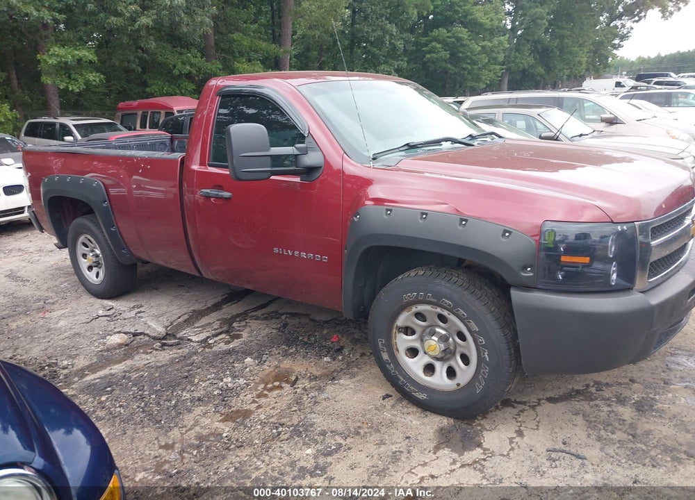 2013 CHEVROLET SILVERADO 1500 WORK TRUCK VIN: 1GCNCPEX5DZ396312