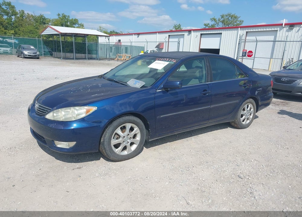 2005 TOYOTA CAMRY XLE VIN: 4T1BE30K05U432242
