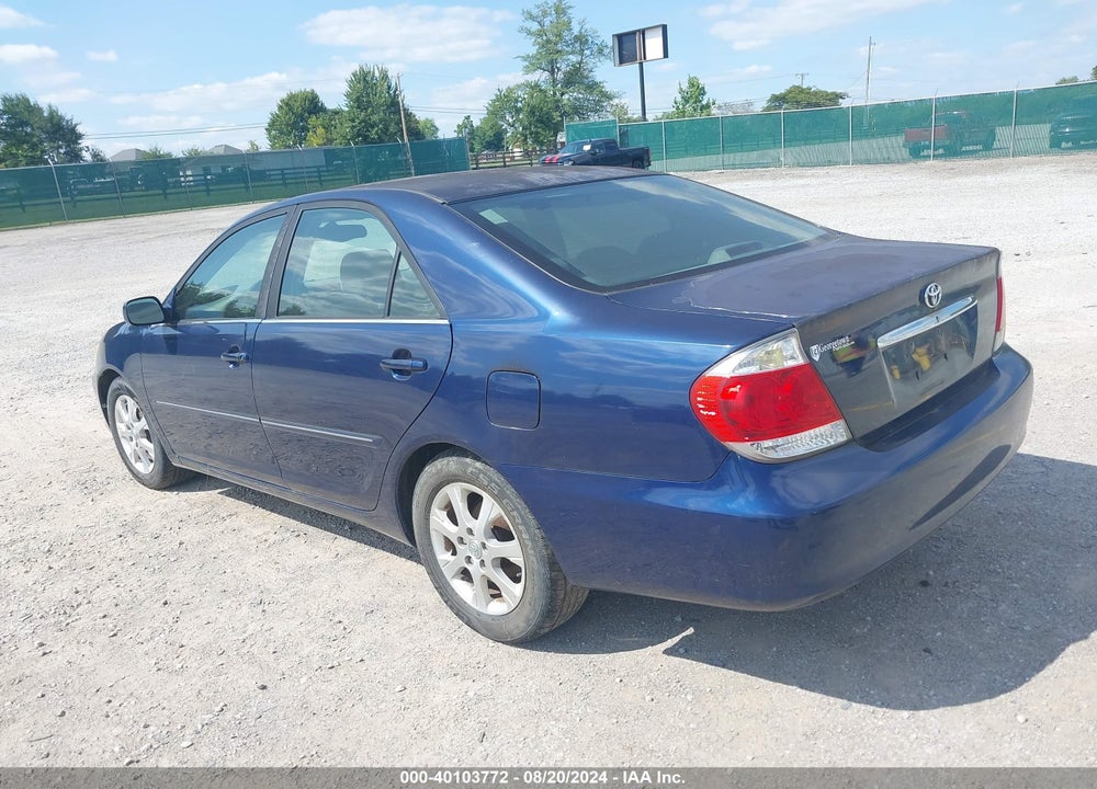 2005 TOYOTA CAMRY XLE VIN: 4T1BE30K05U432242