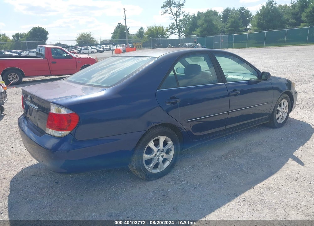 2005 TOYOTA CAMRY XLE VIN: 4T1BE30K05U432242