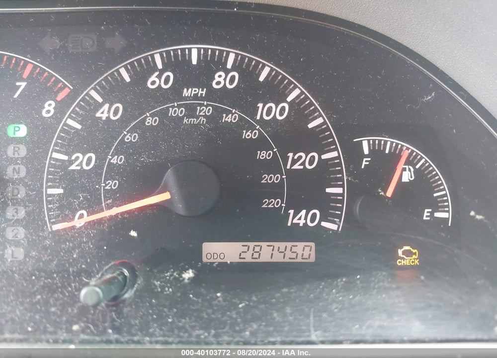 2005 TOYOTA CAMRY XLE VIN: 4T1BE30K05U432242