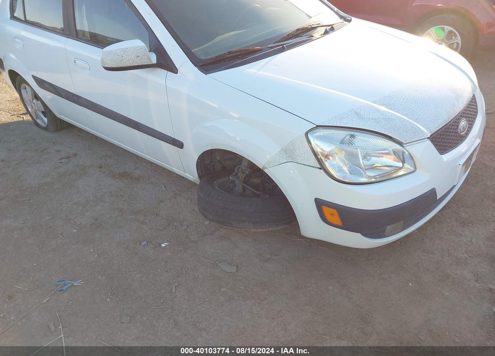 2007 KIA RIO SX VIN: KNADE123976231404
