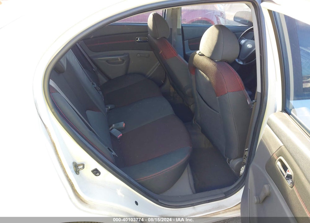 2007 KIA RIO SX VIN: KNADE123976231404
