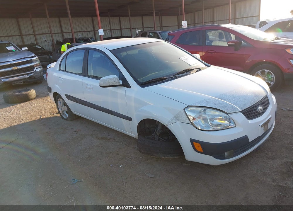 2007 KIA RIO SX VIN: KNADE123976231404