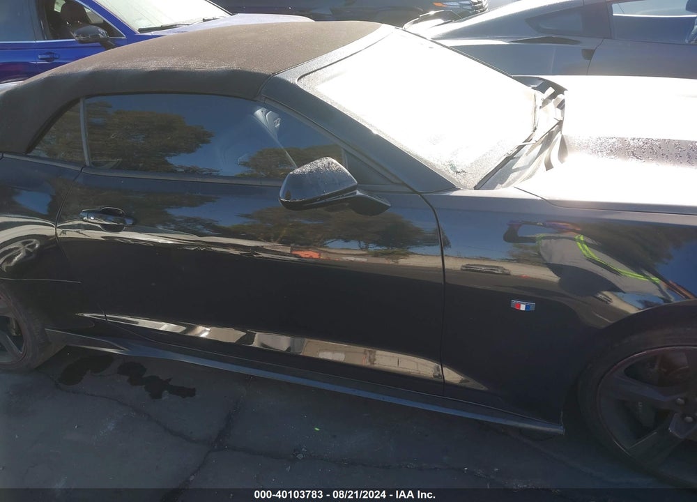 2022 CHEVROLET CAMARO RWD 2SS VIN: 1G1FH3D70N0106105