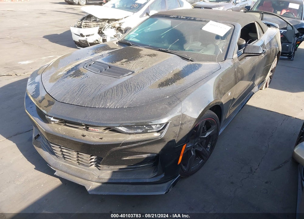 2022 CHEVROLET CAMARO RWD 2SS VIN: 1G1FH3D70N0106105