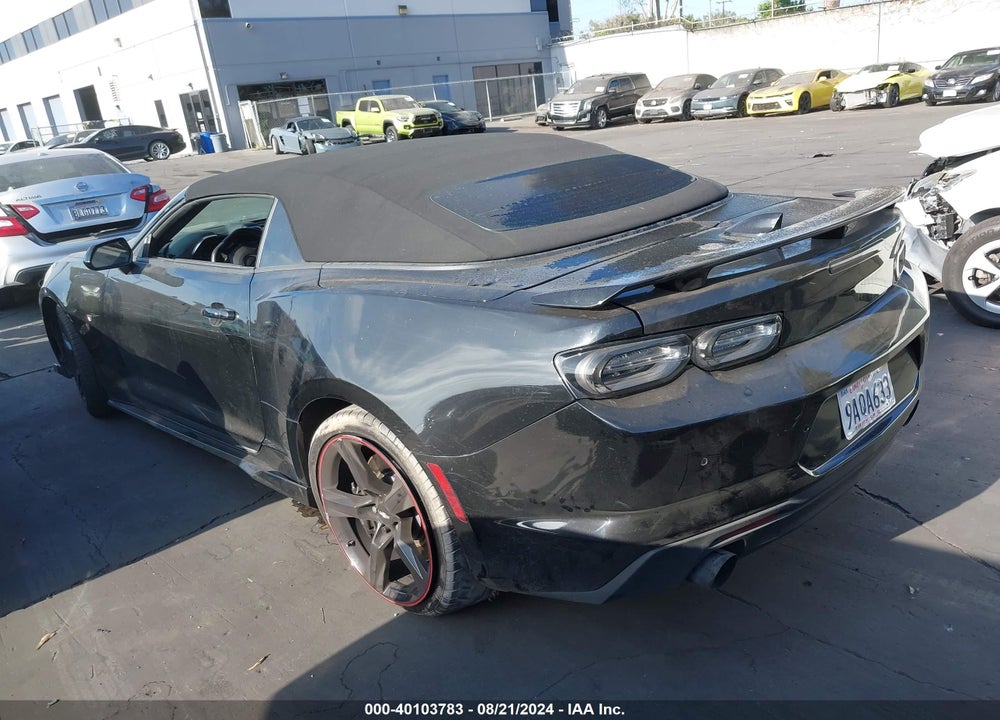 2022 CHEVROLET CAMARO RWD 2SS VIN: 1G1FH3D70N0106105