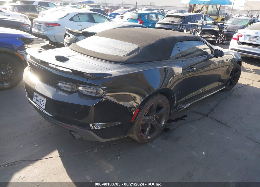 2022 CHEVROLET CAMARO RWD 2SS VIN: 1G1FH3D70N0106105