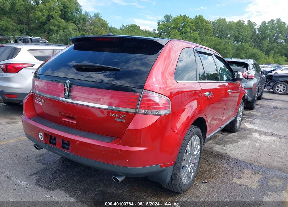 2010 LINCOLN MKX VIN: 2LMDJ8JC7ABJ05401