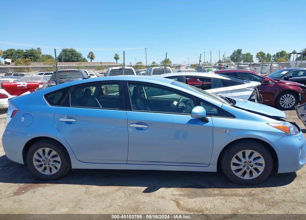 2012 TOYOTA PRIUS PLUG-IN ADVANCED VIN: JTDKN3DP1C3007383