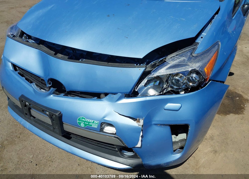 2012 TOYOTA PRIUS PLUG-IN ADVANCED VIN: JTDKN3DP1C3007383