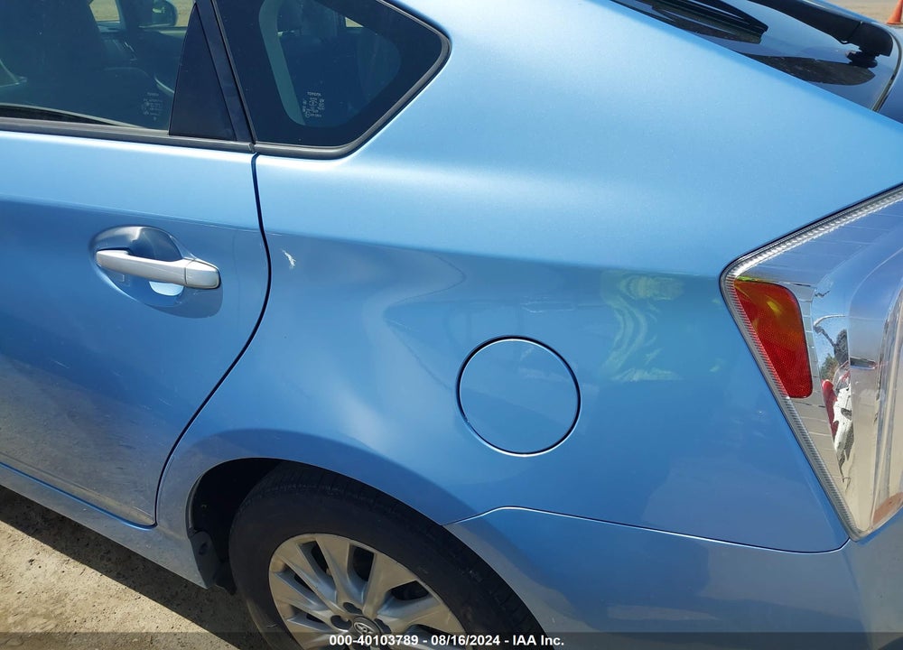 2012 TOYOTA PRIUS PLUG-IN ADVANCED VIN: JTDKN3DP1C3007383
