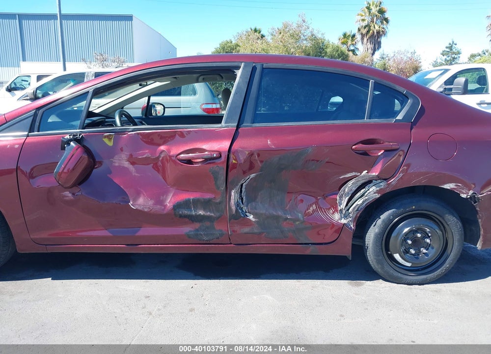 2015 HONDA CIVIC LX VIN: 19XFB2F52FE265313