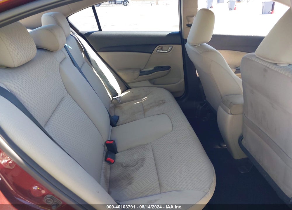 2015 HONDA CIVIC LX VIN: 19XFB2F52FE265313