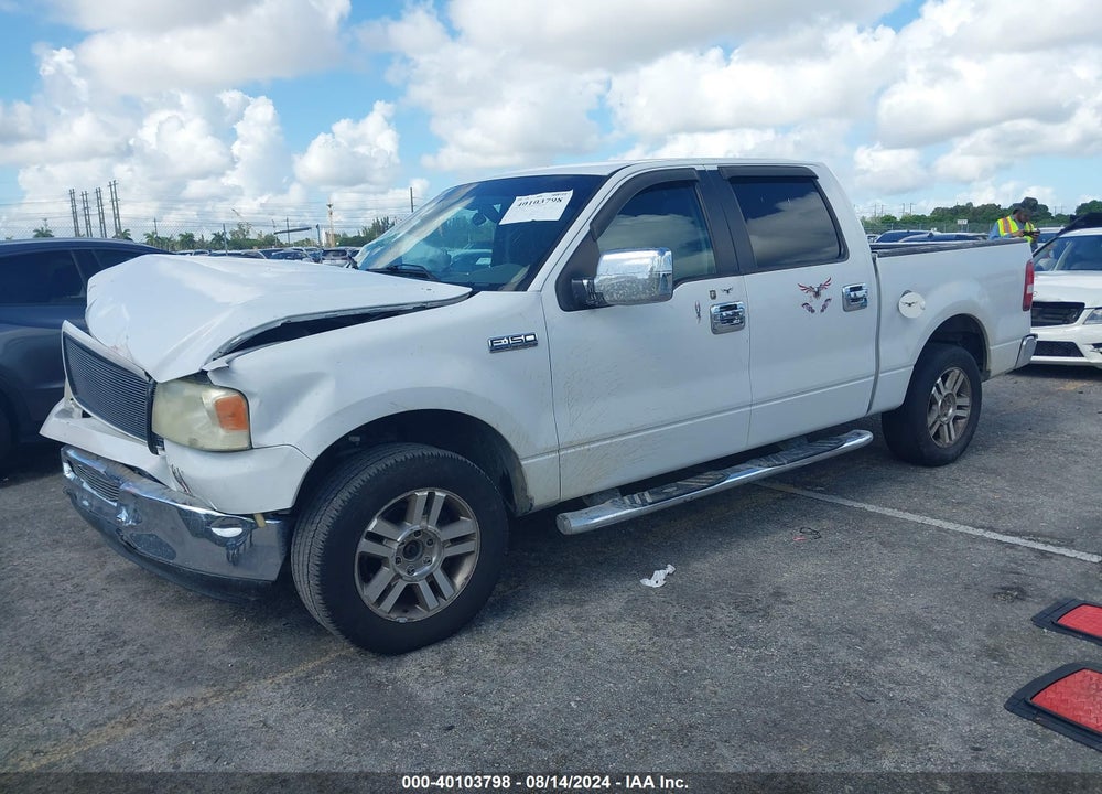 2006 FORD F-150 XLT VIN: 1FTRW12W46KC17206