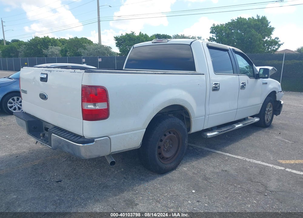 2006 FORD F-150 XLT VIN: 1FTRW12W46KC17206