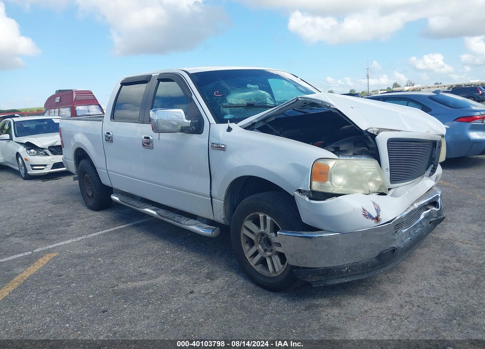 2006 FORD F-150 XLT VIN: 1FTRW12W46KC17206