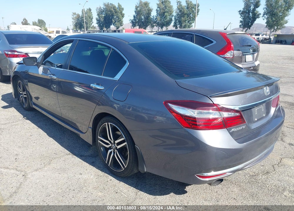 2017 HONDA ACCORD SPORT VIN: 1HGCR2F57HA034719