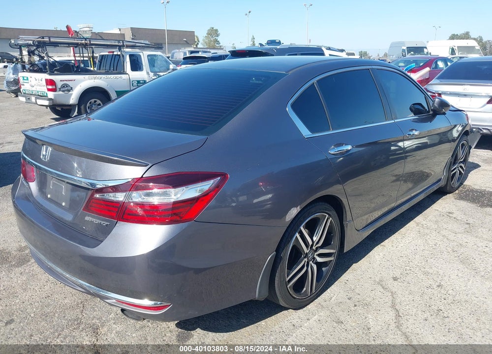 2017 HONDA ACCORD SPORT VIN: 1HGCR2F57HA034719