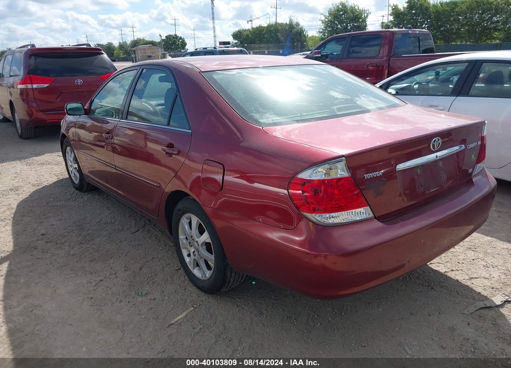 2005 TOYOTA CAMRY XLE V6 VIN: 4T1BF30K65U095704