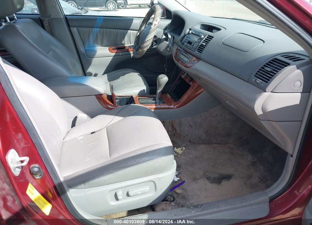2005 TOYOTA CAMRY XLE V6 VIN: 4T1BF30K65U095704