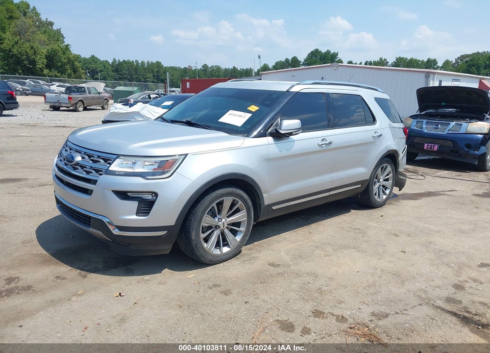 2018 FORD EXPLORER LIMITED VIN: 1FM5K7F83JGA27588