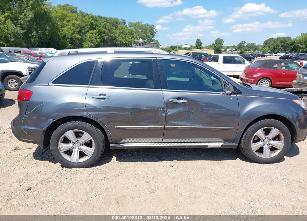 2010 ACURA MDX TECHNOLOGY PACKAGE VIN: 2HNYD2H64AH524612