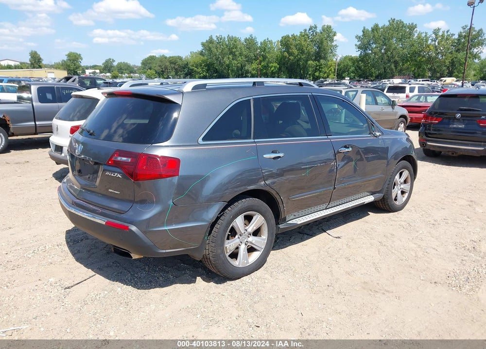 2010 ACURA MDX TECHNOLOGY PACKAGE VIN: 2HNYD2H64AH524612