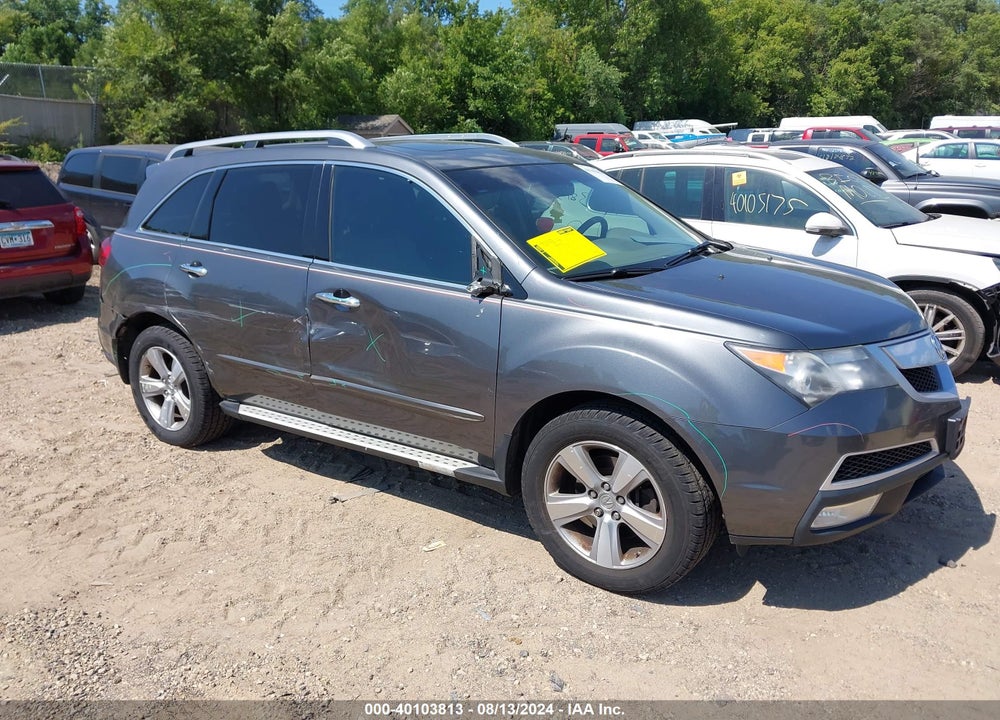 2010 ACURA MDX TECHNOLOGY PACKAGE VIN: 2HNYD2H64AH524612