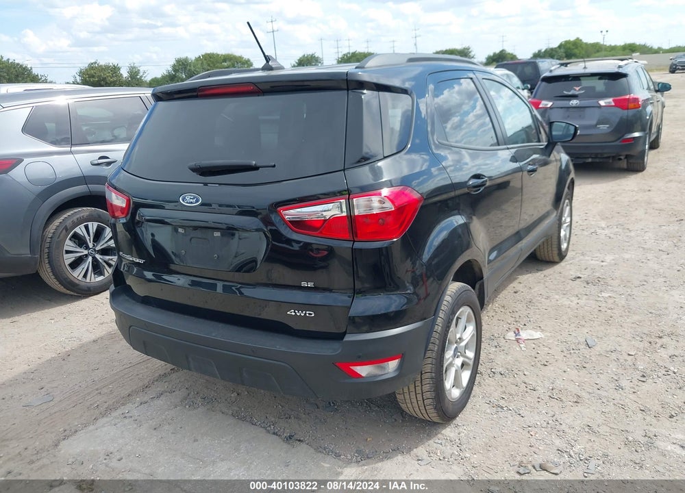 2021 FORD ECOSPORT SE VIN: MAJ6S3GL6MC424816
