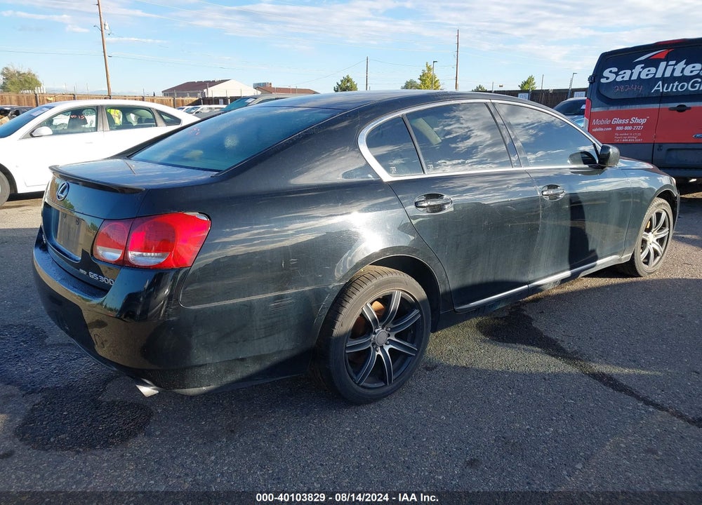 2006 LEXUS GS 300 VIN: JTHCH96S860016800