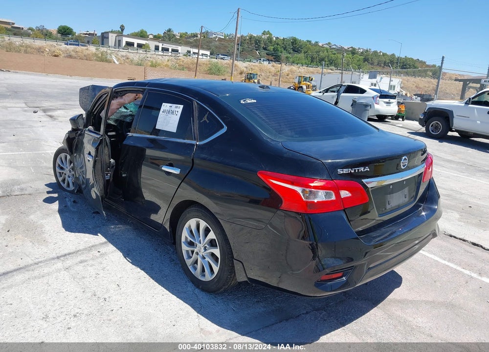 2018 NISSAN SENTRA SV VIN: 3N1AB7AP7JY345264